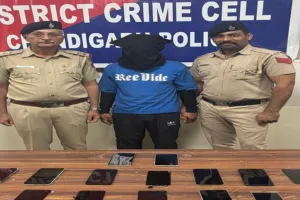 चंडीगढ़ पुलिस ने चोरी के मामलों में गिरफ्तार किया एक आरोपी, 7 वारदातें सुलझाई